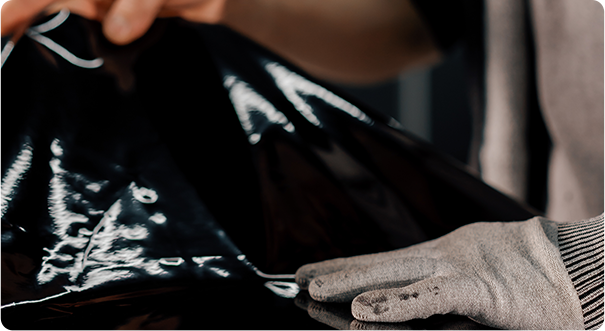 Masterbatch negro de película soplada